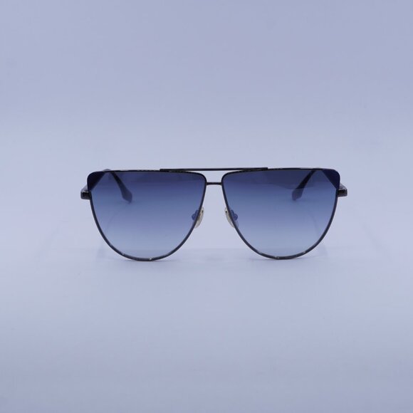 Victoria Beckham VB239S 319 Sunglasses Grey Aviator Frame, Blue Lenses - Picture 3 of 11